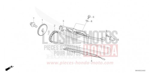 CHAINE A CAMES/TENDEUR NC750XAS de 2025